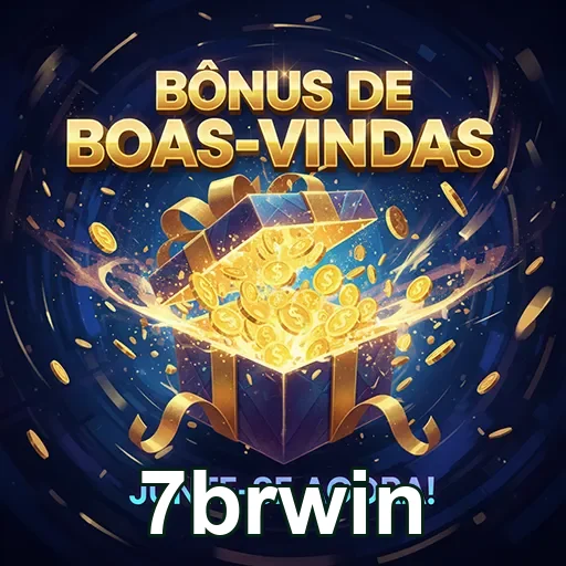 Imagem do bônus de boas-vindas do site 7brwin, destacando ofertas para novos usuários.