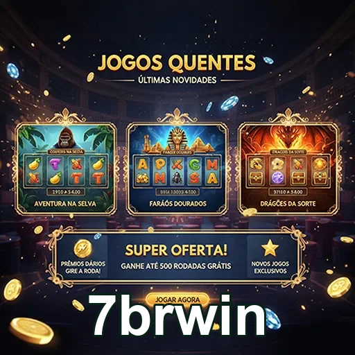 Tela de login do app 7brwin com acesso rápido